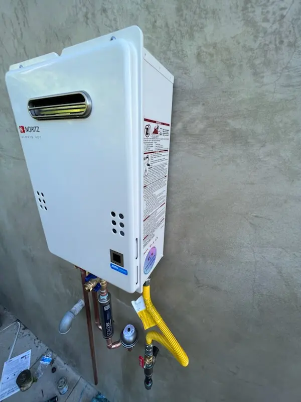 Tankless water heater installation for Fremont homes